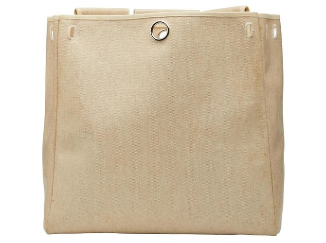 Borsa a Spalla Hermès Airbag Ad MM Marrone Beige - vista 13