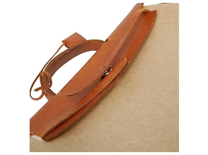 Borsa a Spalla Hermès Airbag Ad MM Marrone Beige - vista 8