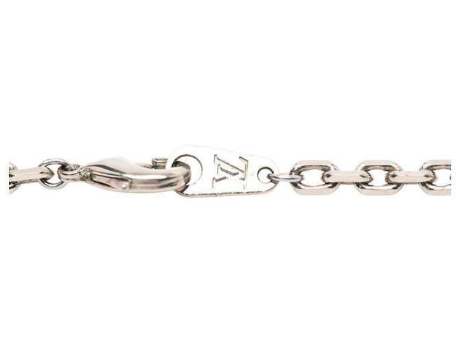 Collana Pendente Louis Vuitton in Argento, Giallo e Bianco - vista 4