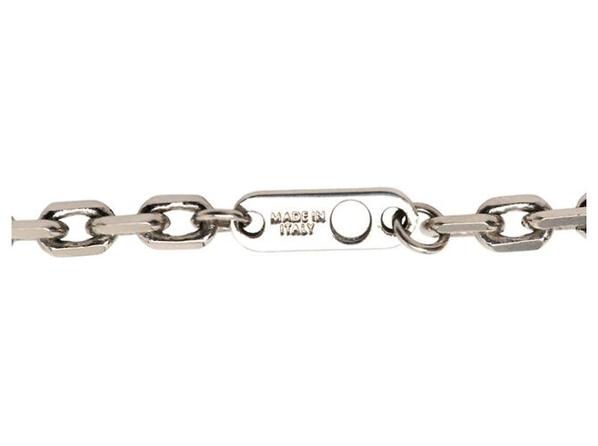 Collana Pendente Louis Vuitton in Argento, Giallo e Bianco - vista 7