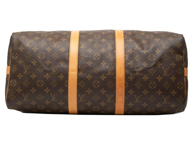 Louis Vuitton Monogram Keepall Bandoulière 50 Marrone - vista 3