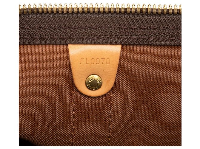 Louis Vuitton Monogram Keepall Bandoulière 50 Marrone - vista 6
