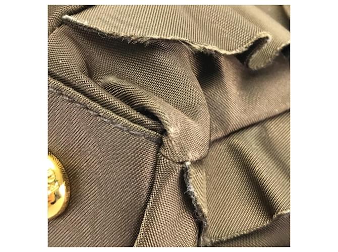 Tote Prada BN1728 Rüschentasche Braun - Ansicht 4