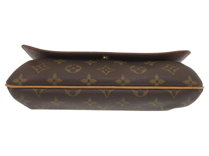 Musette Tango Schultertasche von Louis Vuitton Braun - Ansicht 3