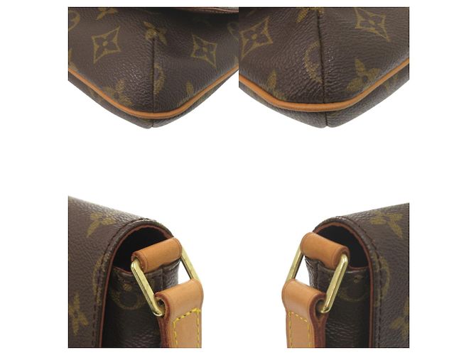 Musette Tango Schultertasche von Louis Vuitton Braun - Ansicht 4