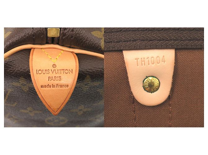 Borsa Boston Keepall 45 Monogram Louis Vuitton Marrone - vista 10