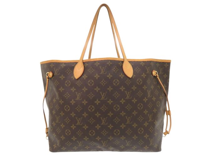 Louis Vuitton Neverfull GM Monogram Tote Bag Braun - Ansicht 2