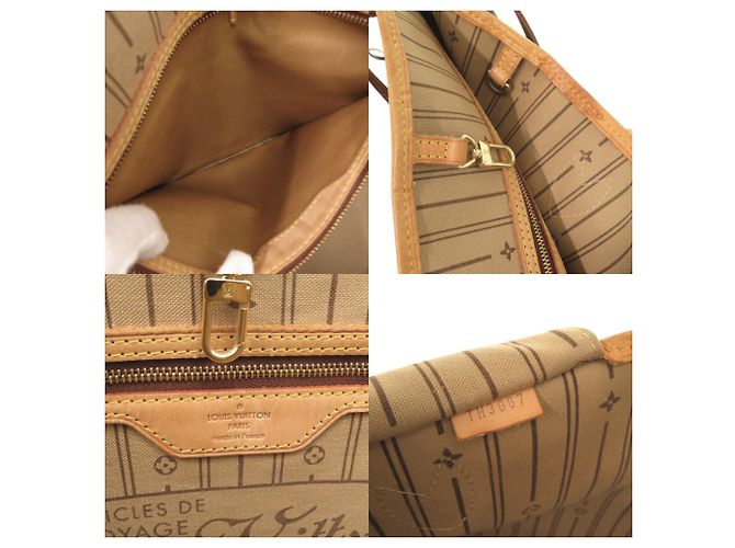 Louis Vuitton Neverfull GM Monogram Tote Bag Braun - Ansicht 7