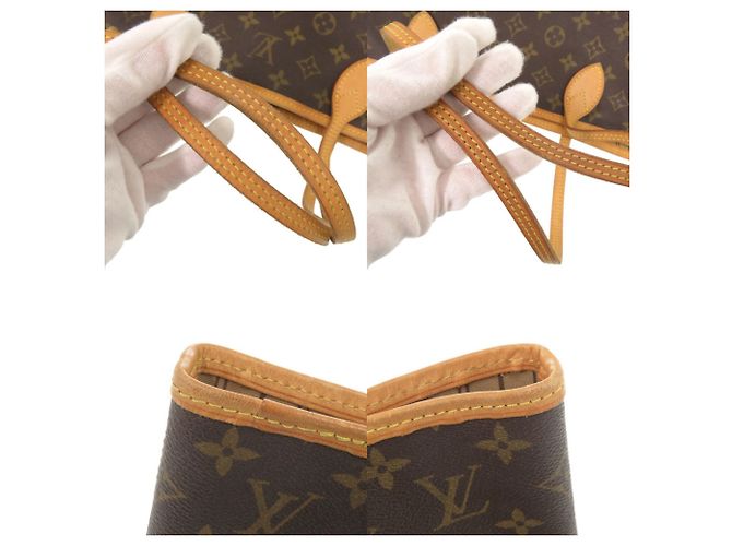 Louis Vuitton Neverfull GM Monogram Tote Bag Braun - Ansicht 8