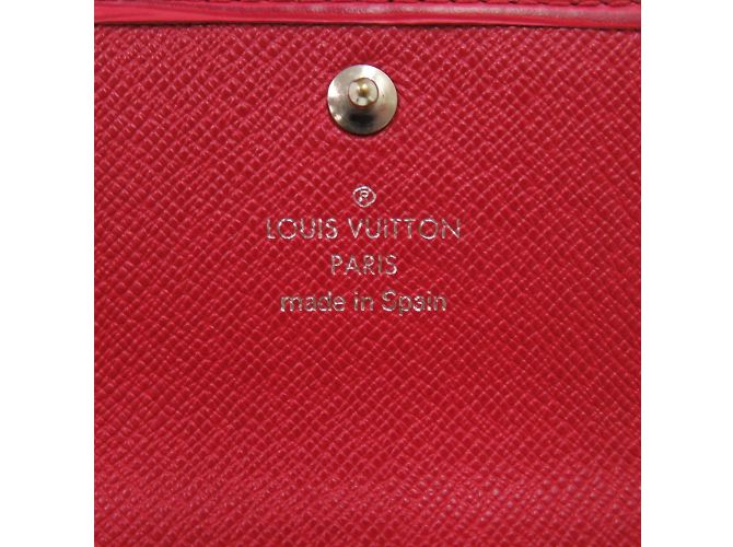 Cartera larga Louis Vuitton Epi rojo castellano Roja - vista 5