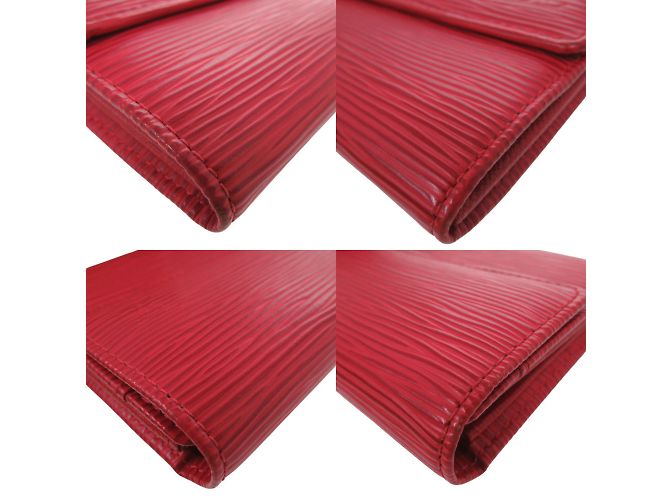 Cartera larga Louis Vuitton Epi rojo castellano Roja - vista 7