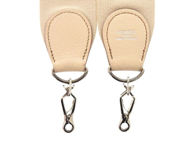 Tracolla Hermès Evelyn Beige Couchvel - vista 2