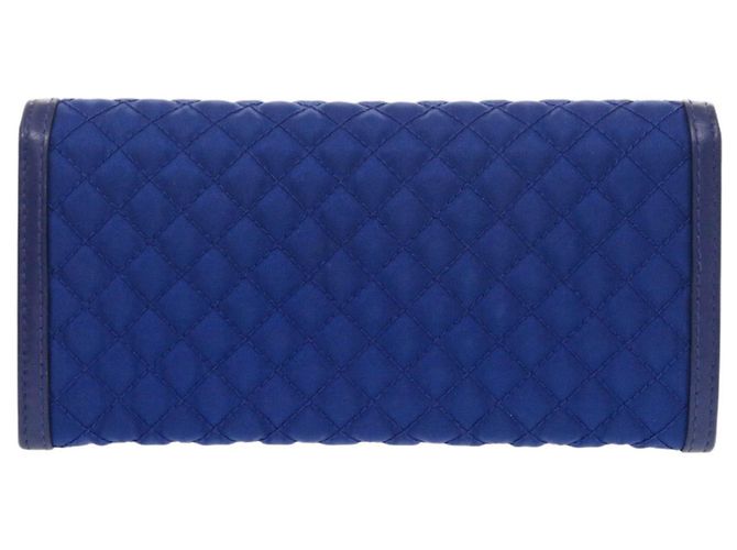 Prada 1M1132 Blauer Langer Geldbeutel - Ansicht 3
