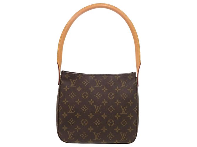 Borsa a Spalla Looping MM Monogramma Louis Vuitton Marrone - vista 2