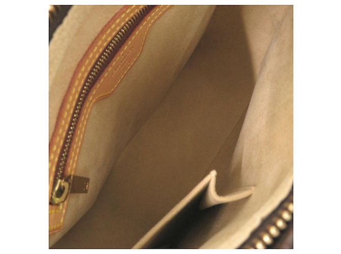 Borsa a Spalla Looping MM Monogramma Louis Vuitton Marrone - vista 6