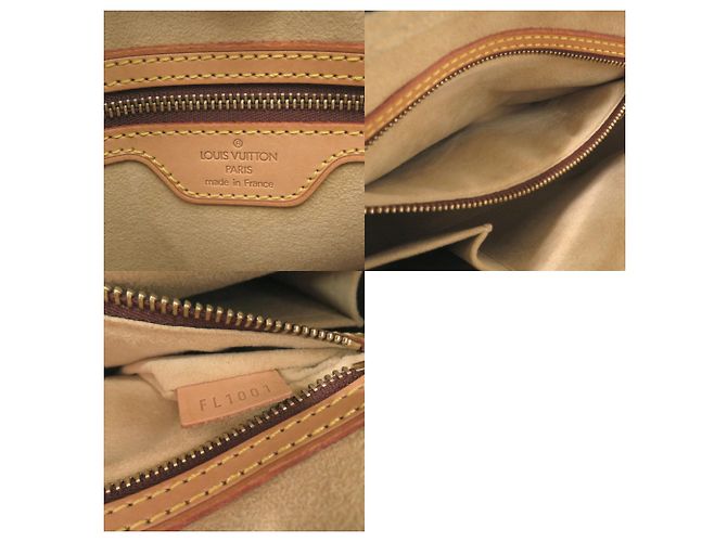 Borsa a Spalla Looping MM Monogramma Louis Vuitton Marrone - vista 7