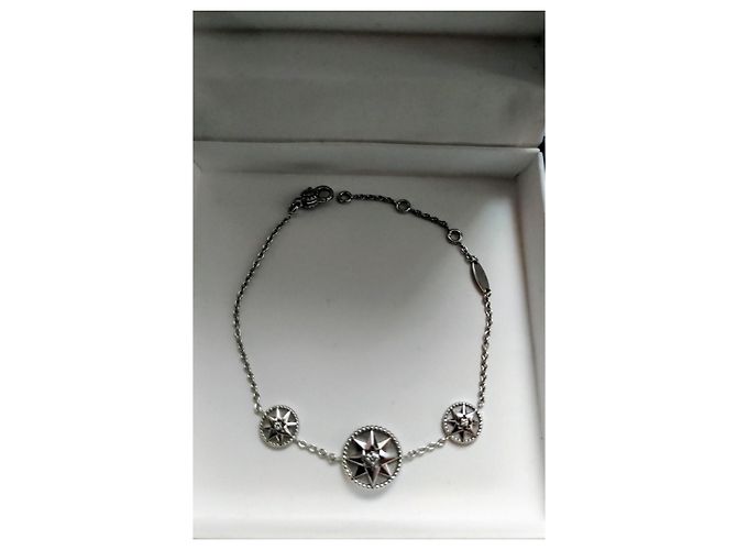 Dior Trio-Armband Rose des Vents Silber - Ansicht 4