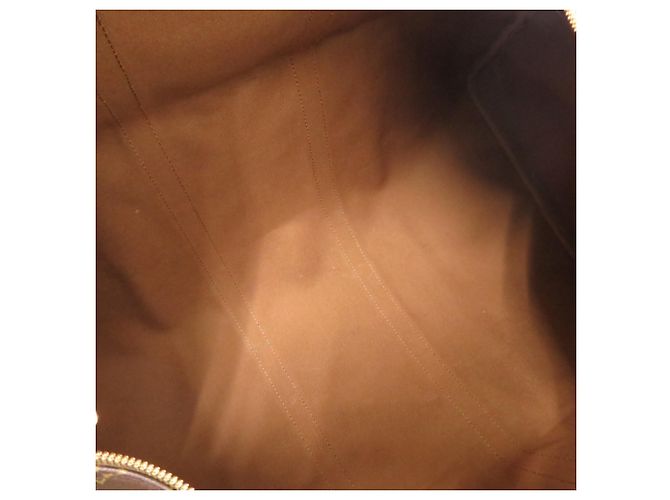 Borsa Boston Monogram Keepall Bandoulière 60 Louis Vuitton Marrone - vista 6