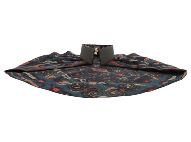Collar desmontable Petit H de Hermès Castaño Verde - vista 5