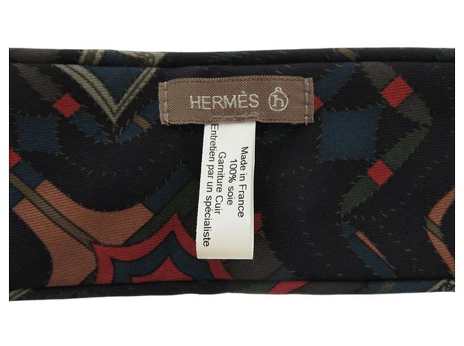 Collar desmontable Petit H de Hermès Castaño Verde - vista 6