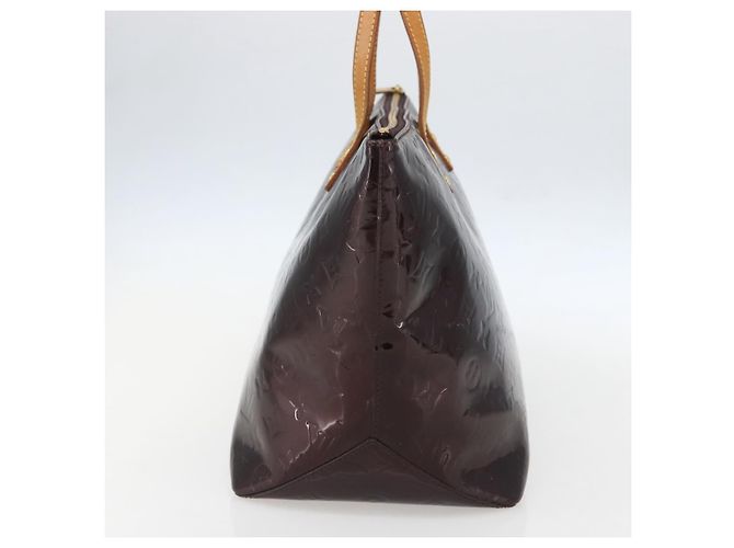 Borsa Bellevue Louis Vuitton Monogram Vernis GM Bordò - vista 4