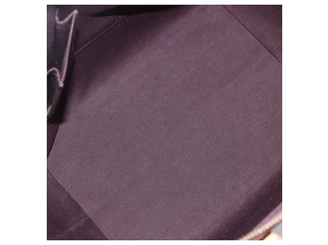 Borsa Bellevue Louis Vuitton Monogram Vernis GM Bordò - vista 5