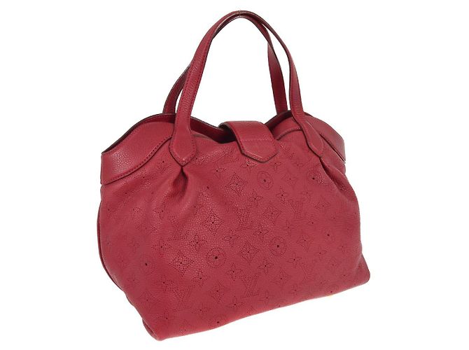 Borsa a mano Cirrus in pelle Mahina PM Louis Vuitton Rosso - vista 2