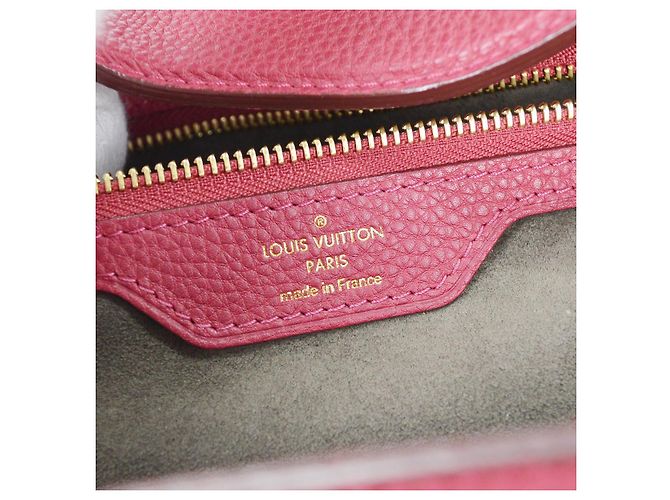 Borsa a mano Cirrus in pelle Mahina PM Louis Vuitton Rosso - vista 5