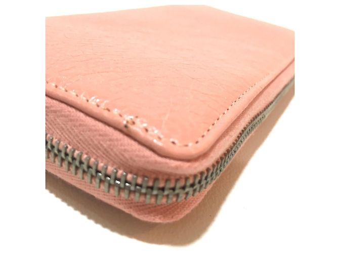 Balenciaga Damen Leder Langbörse Beige - Ansicht 4