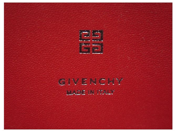 NUOVO BORSO A MANO GIVENCHY P'TIT VOYOU IN PELLE LUCIDA ROSSA Rosso - vista 14