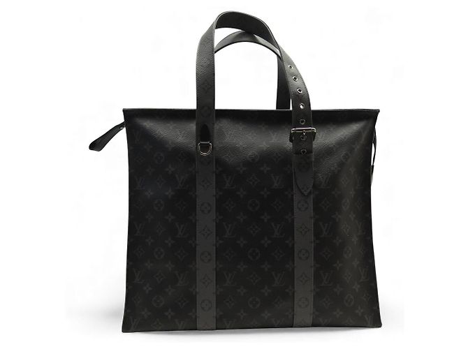 NUOVO BORSA A MANO LOUIS VUITTON M45379 CABAS ZIPPE MONOGRAM ECLIPSE REVERSE ABLOH Grigio - vista 2