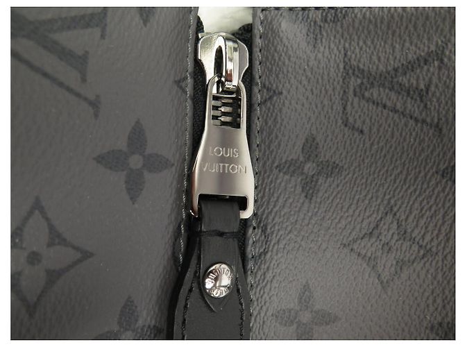 NUOVO BORSA A MANO LOUIS VUITTON M45379 CABAS ZIPPE MONOGRAM ECLIPSE REVERSE ABLOH Grigio - vista 7
