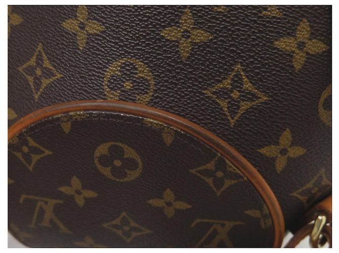 Zaino Vintage Louis Vuitton Ellipse PM M51125 Monogramma Marrone - vista 13