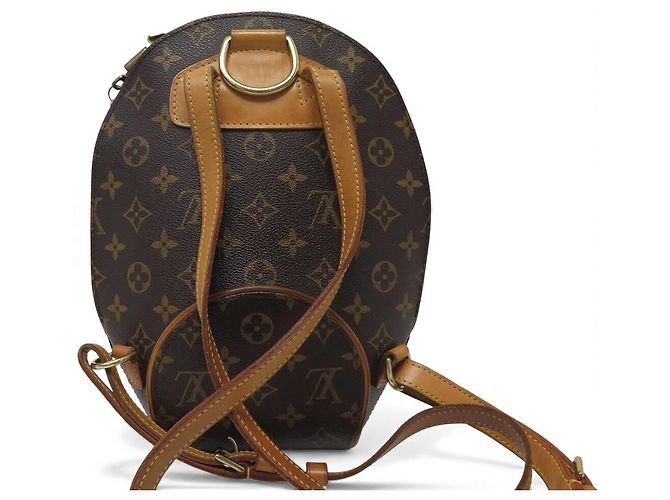 Zaino Vintage Louis Vuitton Ellipse PM M51125 Monogramma Marrone - vista 2