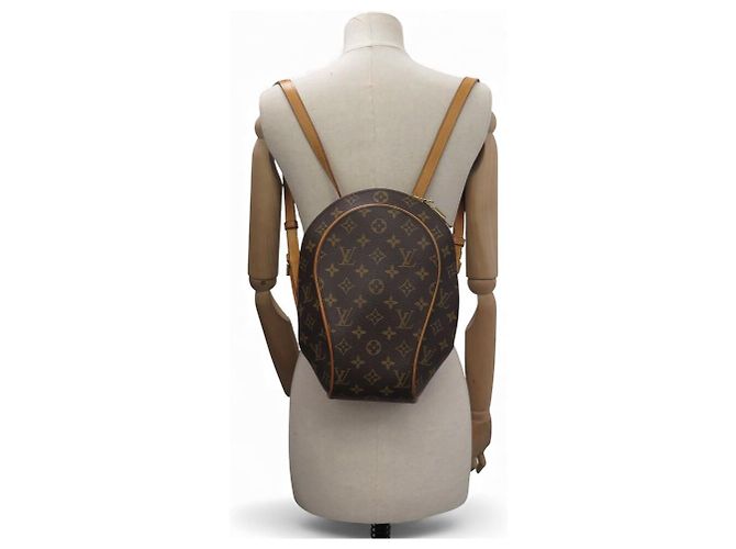 Zaino Vintage Louis Vuitton Ellipse PM M51125 Monogramma Marrone - vista 7
