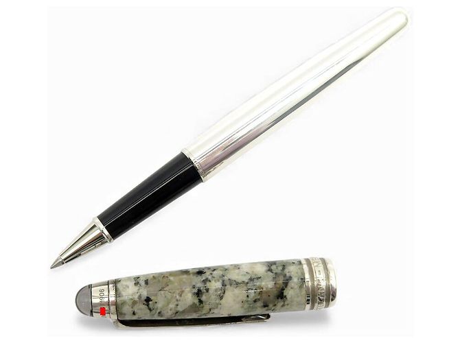 SET DI 3 PENNE MONTBLANC MEISTERSTÜCK SOULMAKERS IN ARGENTO - vista 2