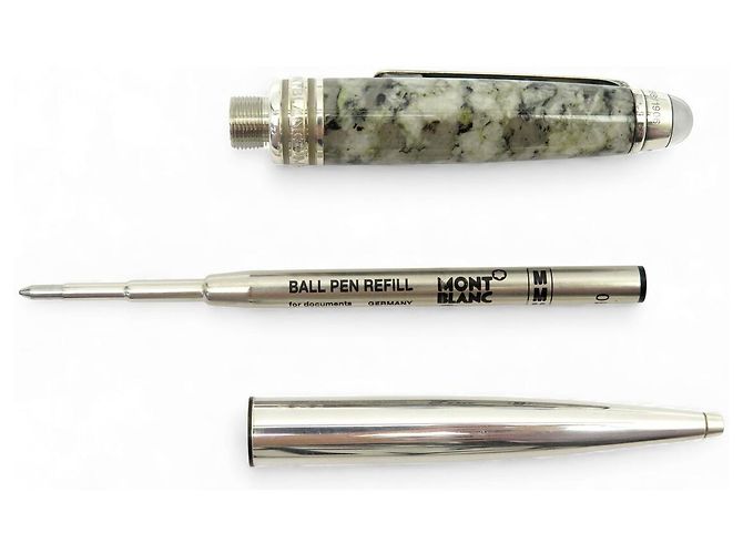 SET DI 3 PENNE MONTBLANC MEISTERSTÜCK SOULMAKERS IN ARGENTO - vista 27