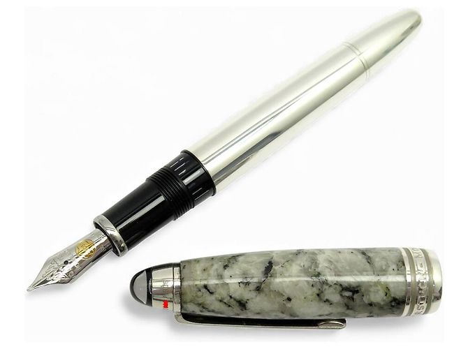 SET DI 3 PENNE MONTBLANC MEISTERSTÜCK SOULMAKERS IN ARGENTO - vista 8