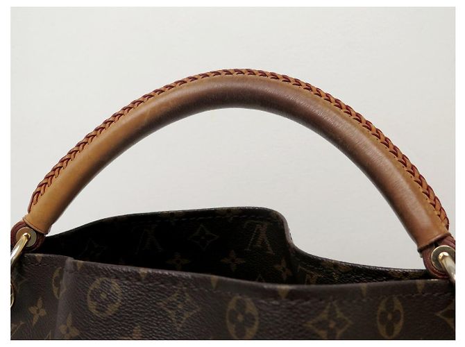 SAC A MAIN LOUIS VUITTON ARTSY MM EN TOILE MONOGRAM M40249 TOTE HAND BAG Marron - vue 15