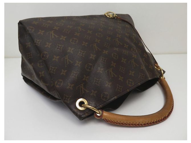 SAC A MAIN LOUIS VUITTON ARTSY MM EN TOILE MONOGRAM M40249 TOTE HAND BAG Marron - vue 6