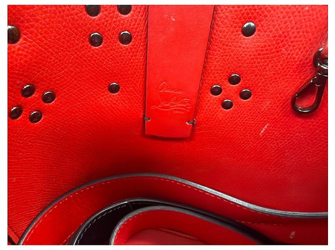 Bolsa Cabata Empire em couro com studs Christian Louboutin - Pequena - vista 5