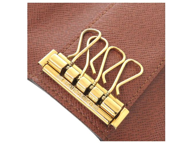 Llave Multicle 4 de Louis Vuitton Castaño Monograma - vista 4