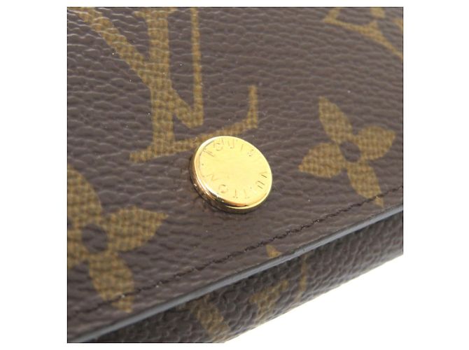 Llave Multicle 4 de Louis Vuitton Castaño Monograma - vista 5