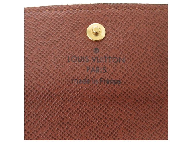 Llave Multicle 4 de Louis Vuitton Castaño Monograma - vista 9