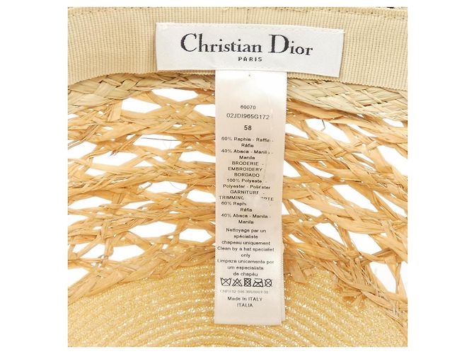 Chapéu Christian Dior - vista 3