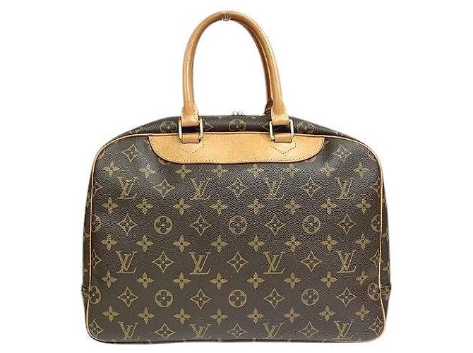 Borsa a mano Monogram Deauville Louis Vuitton Marrone - vista 2