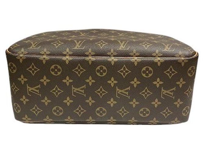Borsa a mano Monogram Deauville Louis Vuitton Marrone - vista 3
