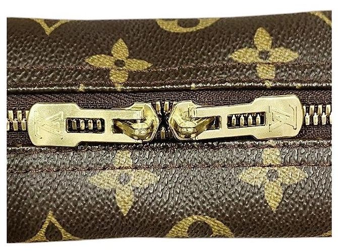 Borsa a mano Monogram Deauville Louis Vuitton Marrone - vista 7
