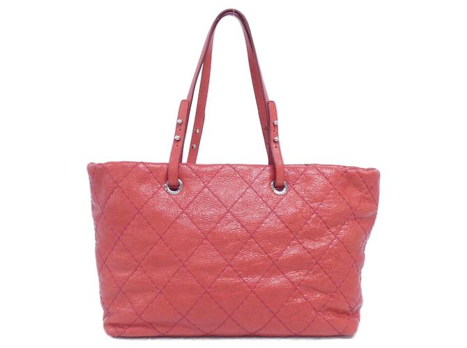 Borsa in pelle di cervo Chanel On the Road Rosa - vista 2