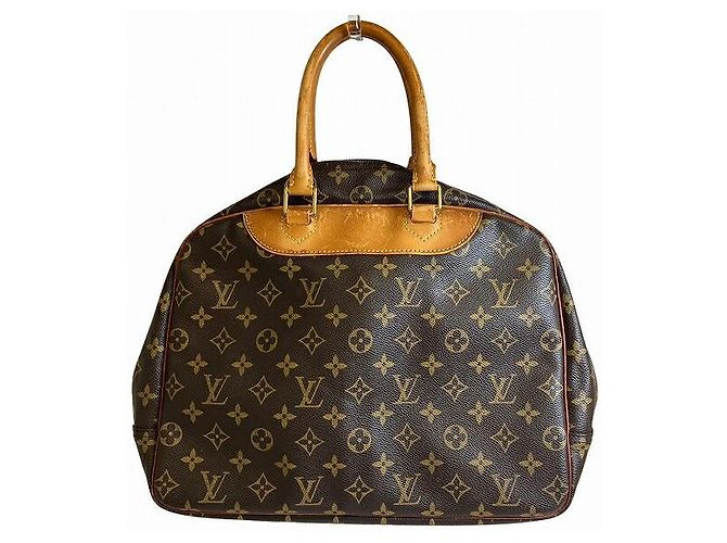 Borsa a mano Monogram Deauville Louis Vuitton Marrone - vista 2